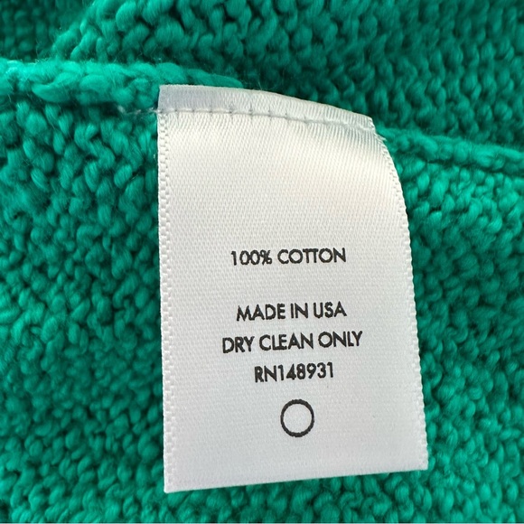 The Elder Statesman Ribbed Knit 100% Cotton Sweater L - Picture 12 of 12